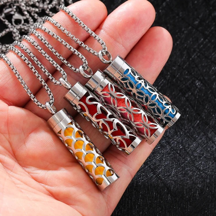 Refillable Perfume Necklace