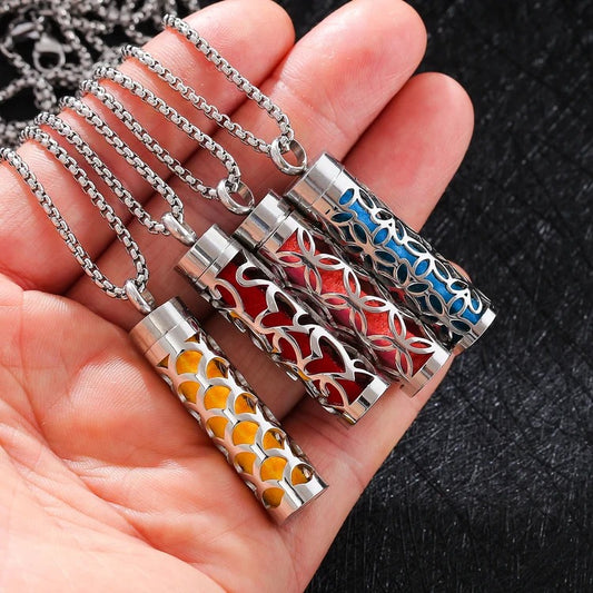 Refillable Perfume Necklace